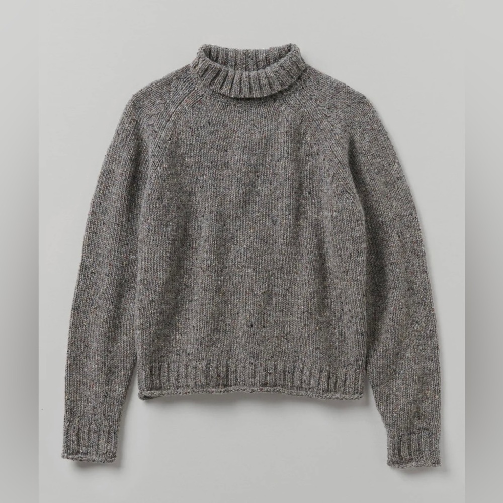 TOAST - Donegal Roll Neck Sweater - Unisex